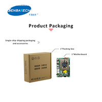 I5-1235U 15W I210AT 2 Lan monocanal DDR4 jusqu'à 64GB 6 COM 8 USB Linux ordinateur monocarte avec processeur pour IoT