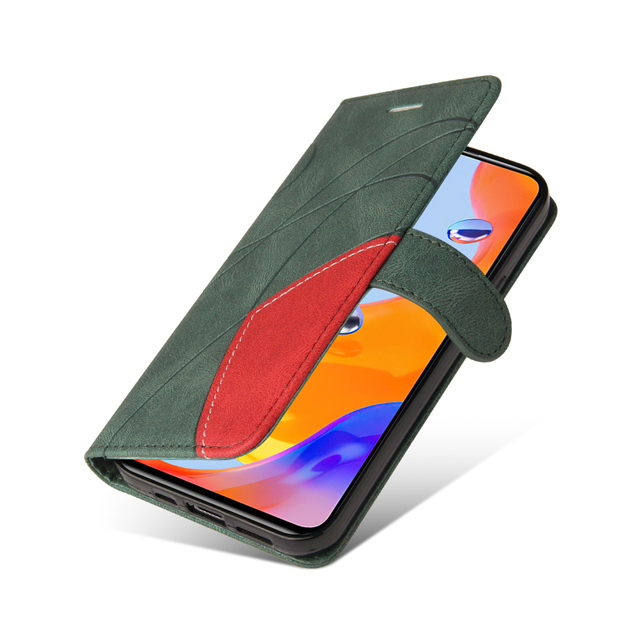 Leather Flip Wallet Phone case for Xiaomi Redmi Note 13 12 11 Holster Cover for Redmi 13 12 11