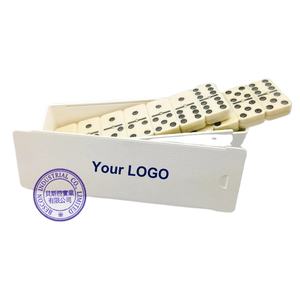 Domino mới đôi Sáu-đen & trắng hai giai điệu Kích thước Jumbo với Spinners - Product Image 3