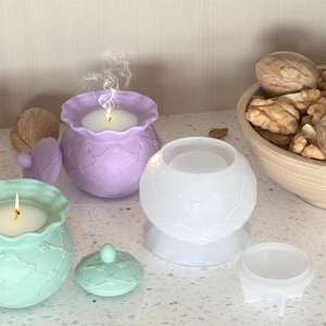 M40887 <span class=keywords><strong>Pot</strong></span> <span class=keywords><strong>de</strong></span> <span class=keywords><strong>terre</strong></span> <span class=keywords><strong>Pot</strong></span> <span class=keywords><strong>de</strong></span> <span class=keywords><strong>fleurs</strong></span> <span class=keywords><strong>Pot</strong></span> <span class=keywords><strong>de</strong></span> stockage Conteneur Aromathérapie Bougie <span class=keywords><strong>en</strong></span> béton Coupe Gypse Ciment Résine Bougie Moule <span class=keywords><strong>en</strong></span> silicone - Product Image 4