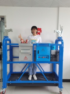 Zlp800 Điện Điều Chỉnh xây dựng giàn giáo Nâng Nền tảng treo treo <span class=keywords><strong>Gondola</strong></span> cái nôi - Product Image 2