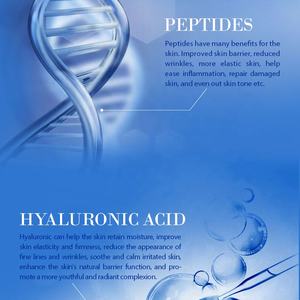 OEM fabbrica Microneedling cura HA blu rame Peptide maschera per la cura della pelle acido ialuronico maschera facciale per il viso di riparazione del naso gratis - Product Image 5