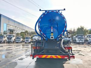 รถดูดสิ่งปฏิกูล 6×4 Dongfeng D3 18‑20CBM พร้อมถังเก็บของเสีย, แชสซี 3 เพลา, เครื่องยนต์ Yuchai 245‑270 แรงม้า, ระบบดูดสูญญากาศทรงพลังสำหรับของเสียจากอุจจาระ, รับสั่งผลิตเพื่อการส่งออก - Product Image 5