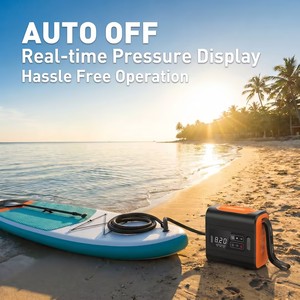 <span class=keywords><strong>Pompa</strong></span> <span class=keywords><strong>Elettrica</strong></span> Portatile <span class=keywords><strong>per</strong></span> Paddleboard 22PSI, <span class=keywords><strong>Pompa</strong></span> SUP a Doppio Stadio <span class=keywords><strong>per</strong></span> Gonfiaggio e Sgonfiaggio - Product Image 6