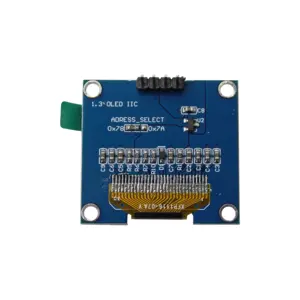 ROHS Certification 0.96 inch 1.3 inch OLED IIC Serial White OLED Screen Module 128X64 I2C SSD1306 12864 LCD Screen Board