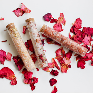 Himalaya <strong>Pink</strong> Salt Vegan <strong>Bath</strong> Set Body Scrub and SAP <strong>Bath</strong> Salt Box Christmas Wedding Gifts for Girls - Product Image 2