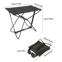 Tabouret pliant ultra léger et compact, chaise de camping portable robuste pour la randonnée, la pêche, la plage et les voyages