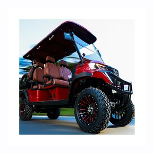 High-Quality Chinese 48V 4 Seater Lithium Off-road Vehicles Electric Golf Cart