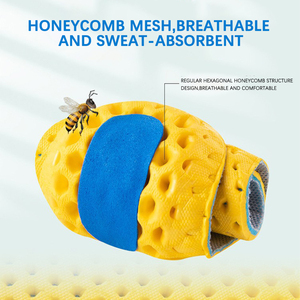 <span class=keywords><strong>Semelles</strong></span> intérieures en gel respirantes et absorbantes de transpiration à absorption dynamique des chocs, rembourrées, pour l'extérieur, haute élasticité, quatre saisons, semelle souple en EVA - Product Image 4