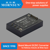 Mornsun Carte URF4824QB-100WR3A5 Mount DC-DC Convertisseurs 100W 24V 48V 18-75VDC