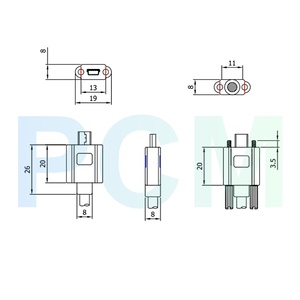 Câble USB Mini B 5 broches à verrouillage par vis, USB-A <span class=keywords><strong>2.0</strong></span> mâle vers Mini B mâle pour vision industrielle, automatisation d'usine, inspection de la qualité - Product Image 5