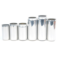 Vente en Gros de Canettes Vides en Aluminium de Haute Qualité Alimentaire pour Jus et Boissons avec Couvercles Faciles à Ouvrir
