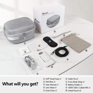 เคสใส่ของสำหรับ Vision Pro, กระเป๋าใส่ของดีไซน์เรียบง่ายกระเป๋าใส่ของแบบลำลอง - Product Image 2