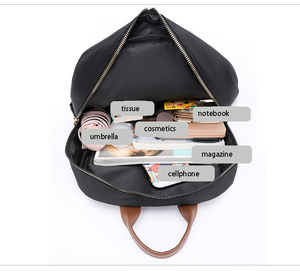 <span class=keywords><strong>Zaino</strong></span> per Laptop da 15.6 Pollici per Donne, Design Semplice Vintage Antifurto, <span class=keywords><strong>Borsa</strong></span> da Lavoro e Viaggio Estiva - Product Image 5