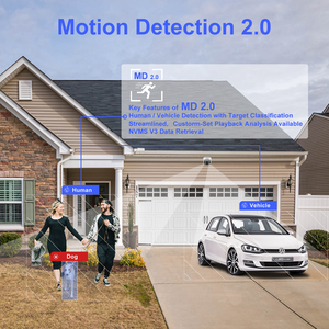 Oem 8MP IP Bullet Camera 4K 80m IR tầm nhìn ban đêm ngoài trời IP67 ai con người xe phát hiện được xây dựng trong khe cắm thẻ SD 512GB lưu trữ - Product Image 3