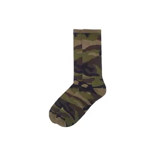 Military KT2 Army Green Socks Military Green Terry Crew Socks For Men