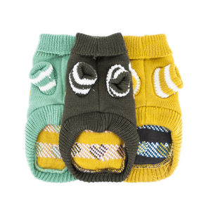 TC-1 터틀넥 애견 의류, 할로윈을 위한 포근한 니트 스웨터 재킷 강아지 옷 - Product Image 4