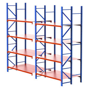 Estantes de almacén industriales de servicio pesado Estante de almacenamiento de estanterías de paletas de acero apilable para fábrica por fabricante Estante de paletas de acero - Product Image 1