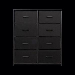 Commode autoportante moderne en tissu pour salon, durable, avec panneaux en MDF et acier inoxydable, en pin, disponible en plusieurs couleurs - Fournisseur en gros - Product Image 1