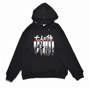 Felpe con Cappuccio Casual Personalizzate 300g Nere con Stampa e Ricamo 3D, Caratteristica Anti-Piega, Serigrafia su Tessuto French Terry - Product Image 2