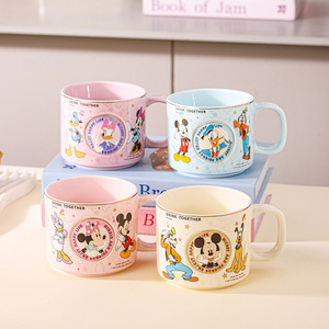 <span class=keywords><strong>Taza</strong></span> de Cerámica de Mickey Mouse, Linda <span class=keywords><strong>Taza</strong></span> de Café de Dibujos Animados de 375 ml, <span class=keywords><strong>Taza</strong></span> de Leche de Alta Estética para Niños, Hogar, Oficina, Bebidas y Regalos - Product Image 1