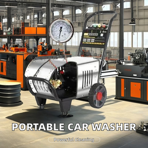 เครื่องล้าง180Bar แรงดันสูงอัตโนมัติแบบพกพา2KW 220V เครื่องล้างรถยนต์เครื่องล้างเชิงพาณิชย์8L ใหม่รับประกัน3ปี - Product Image 3