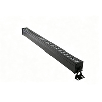 Projecteur mural LED linéaire M-124-2 150W à commande tactile DMX512, 24 LED RGB 3-en-1, haute luminosité, vente directe usine
