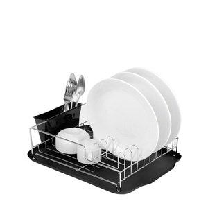 Amazon hot selling dish drainer storage rack kitchen dish rack single tier dish rack