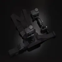 Kit d'accessoires pour vélo Osmo Action original, Osmo Action 4/5 Pro Standard Combo, caméra 4K, design à dégagement rapide portable, plastique