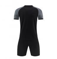 Uniforme d'arbitre personnalisé à manches courtes unisexe, maillot d'arbitre de football