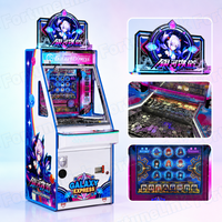 Machine à pousser les jetons pour centres de jeux, directement de l'usine, combinant un pousseur de jetons d'arcade avec une garantie d'un an et un service OEM pour les bornes d'arcade