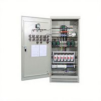 Commutateur de transfert automatique double alimentation industriel OEM, armoire de distribution d'énergie triphasée MCCB, appareillage de commutation IP54 200A