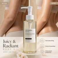 Huile Corporelle Hydratante et Nourrissante Anti-rides 100% Pure à la Pivoine et aux Vitamines C & E Naturelles, Prévention de la Sécheresse, Éclaircissement de la Peau