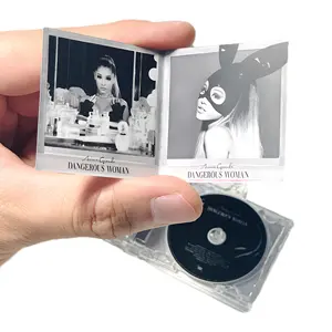 Hinchee bts charm Ariana Grand_e Mini albüm kayıt kolye NFC sensörü akrilik anahtarlık açılabilir DIY müzik CD anahtarlık