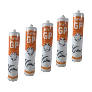  300ml GP acetic cửa Windows Silicone trong suốt mờ không thấm nước gương Sealant Glass cho silicon