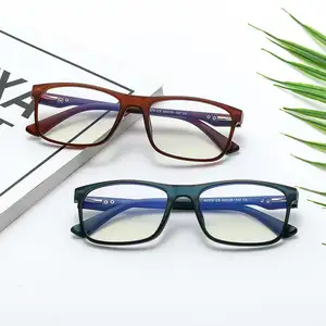 Boyarn New Design Vintage Spectacles Eyeglasses Men Anti Blue Light Glasses Tr90 Eyewear Eyeglass