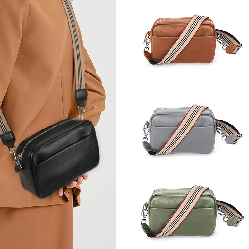 2022 Fashion Small Crossbody Women Hand Bags Box Shape Female Wholesale Luxury Genuine leather bag Leather Designer Handbags