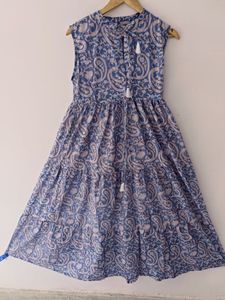 Diseño personalizado sin mangas de las señoras de impresión floral elegante casual vestidos de verano disponibles a precio al por mayor - Product Image 2