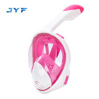 Máscara de Buceo JYF, Dispositivo de Snorkel de Material Saludable, Máscara de Buceo Clásica de Cara Completa, Gran Venta