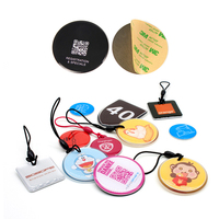 Kartu RFID Bisnis Kode QR yang Dapat Diprogram Sesuai Kebutuhan, Stiker Ulasan Google NFC