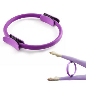 Anillo de Pilates Magic Circle con Almohadillas de Espuma de Doble Agarre, Material EVA, Equipo de Fitness para Ejercicios de Muslos Internos - Product Image 3