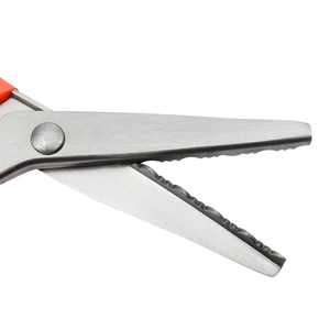 <span class=keywords><strong>Tijeras</strong></span> de tela de dientes de alta calidad, <span class=keywords><strong>tijeras</strong></span> de <span class=keywords><strong>costura</strong></span> en zigzag de corte de tela de acero inoxidable <span class=keywords><strong>dentadas</strong></span> para sastrería, bordado DIY - Product Image 3