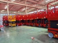 Endüstriyel Kendinden Tahrikli Makaslı Platform 4-18m Elektrikli İskele Asansörü Hidrolik Kaldırma Platformu Depo İçin CE Belgeli