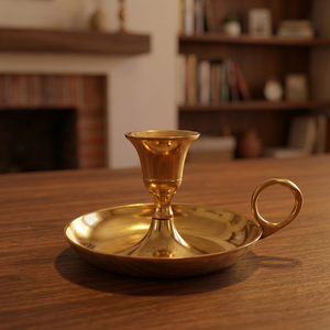 Producto caliente, vela artesanal más vendida, soporte de vela de Metal fundido en latón, el mejor portavelas decorativo para uso doméstico - Product Image 3
