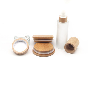 Tapas y Soportes de Bambú y Madera de 33 mm Personalizables para Cosméticos, Perfumes y Decoración del Hogar - Product Image 4