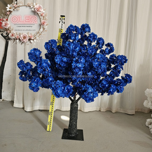 Oler tùy chỉnh kích thước nhân tạo màu hồng trắng hoa lụa cây handmade năm mới tốt nghiệp đám cưới Ngày Valentine Halloween - Product Image 5