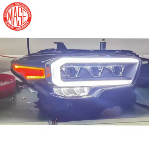 CZJF - Faro Delantero para Automóvil, Luces LED Completas para Parrilla Delantera, Luces Traseras, Faro Delantero para Toyota Tacoma 2016 2017 2018 2020 2021 2022 <span class=keywords><strong>2023</strong></span> - Product Image 2