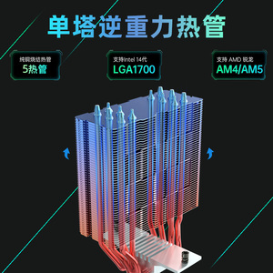DS1200V5 <span class=keywords><strong>CPU</strong></span> coolel <span class=keywords><strong>CPU</strong></span> พัดลมระบายความร้อนด้วยอากาศ <span class=keywords><strong>PWM</strong></span> การควบคุมอุณหภูมิพัดลม armb Intel LGA 1700/1200/115X และ AMD AM5/AM4/X99 - Product Image 4