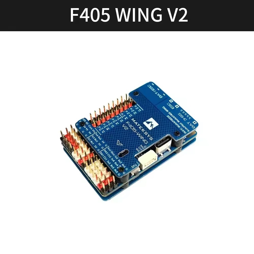 Mateksys F405 WING V2 Flight Controller  blue