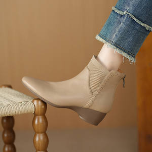 Chaussures pour hommes en cuir véritable, grandes tailles, formelles et décontractées, pour l'automne et les mariages, respirantes et résistantes à l'usure - Product Image 6